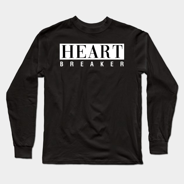 Heartbreaker Long Sleeve T-Shirt by CityNoir